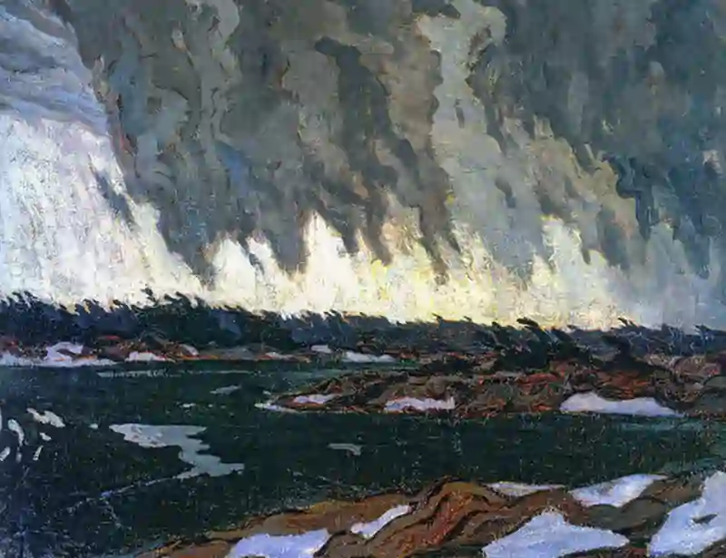 March Storm, Georgian Bay