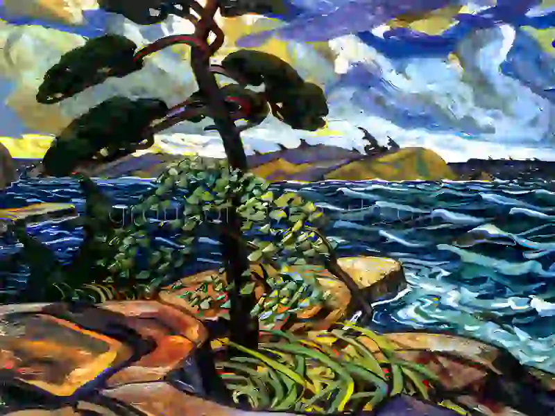 A September Gale, Georgian Bay
