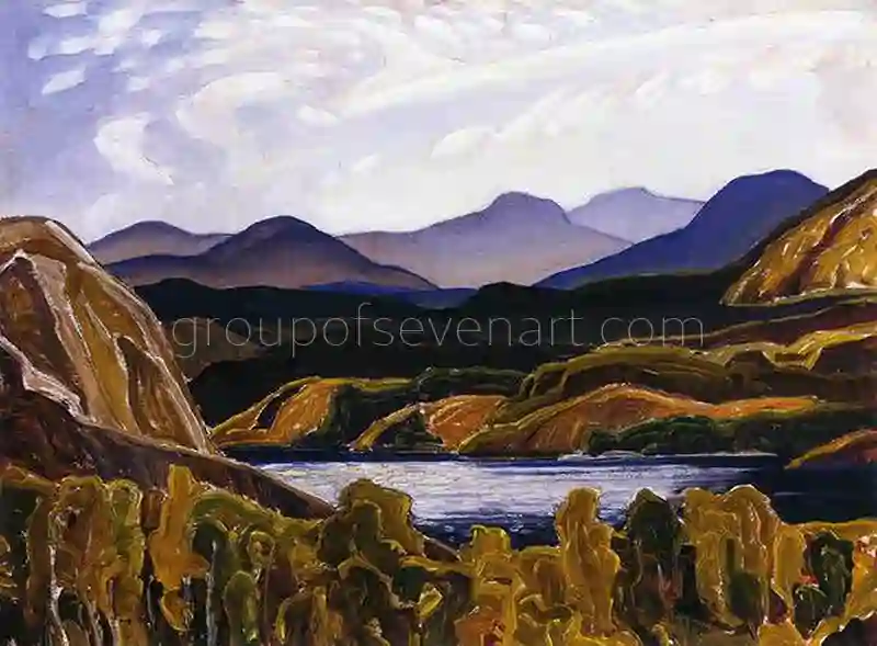 La Cloche Mountains And Lake