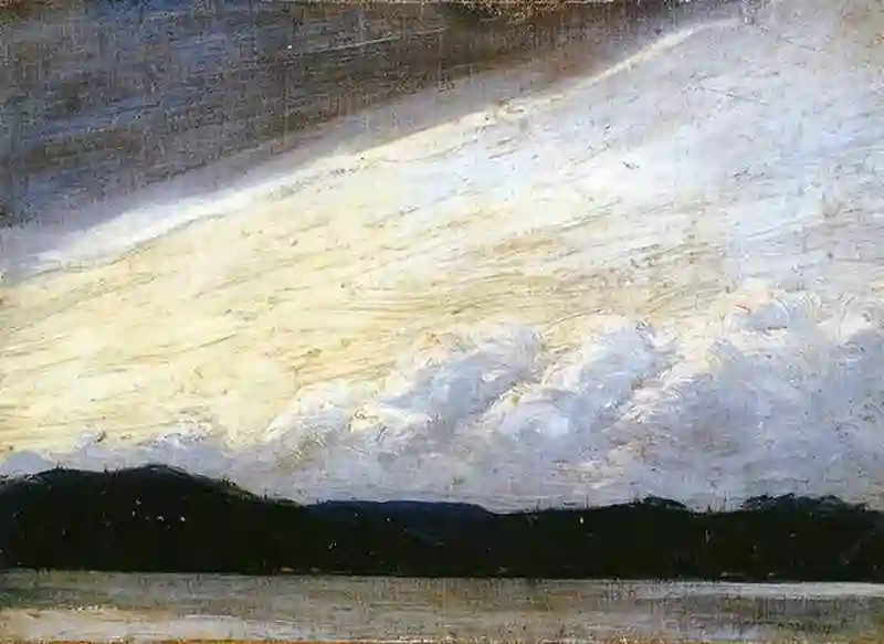 Lake Shore And Sky 1913