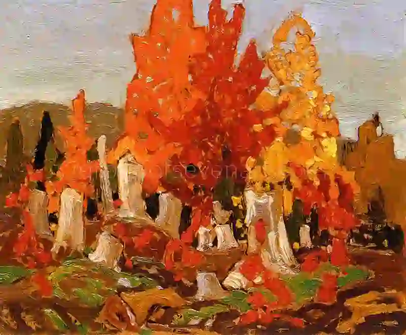 Red Maples, 1922