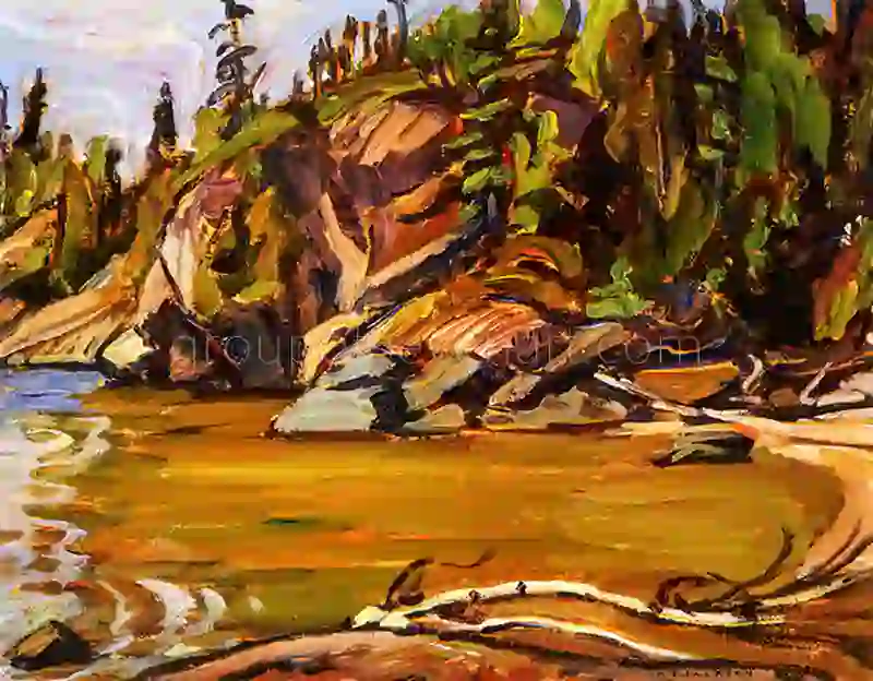 Shoreline Wawa Lake Superior