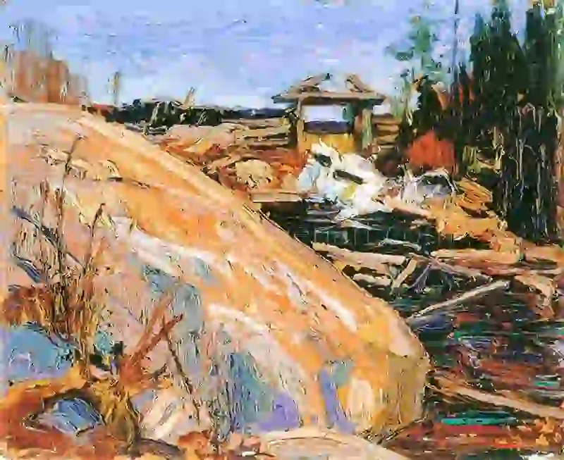 Lumber Dam 1915