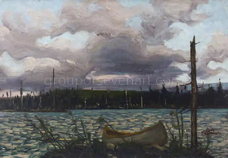 Canoe And Lake, Algonquin Park