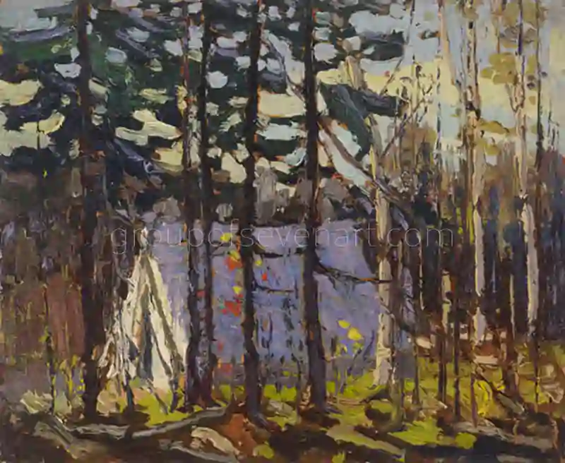 Artists Camp, Canoe Lake, Algonquin Park