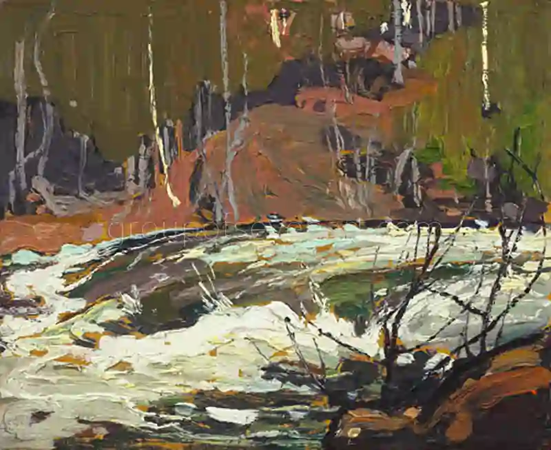Rapids On Muskoka River