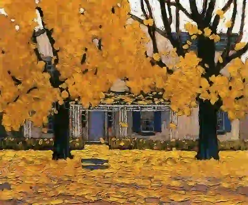 House In Autumn