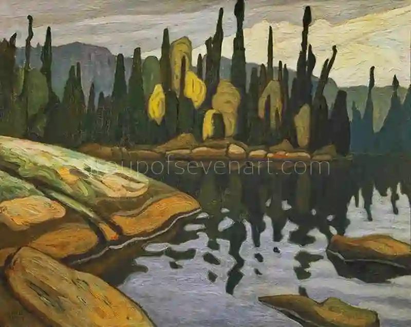 Shimmering Water, Algonquin Park 1922