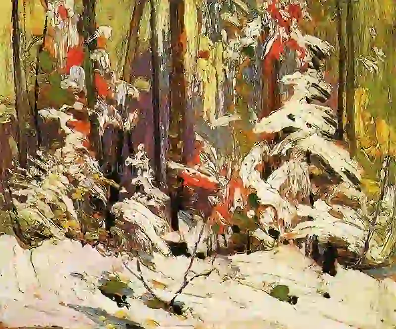 Wood Interior, Winter