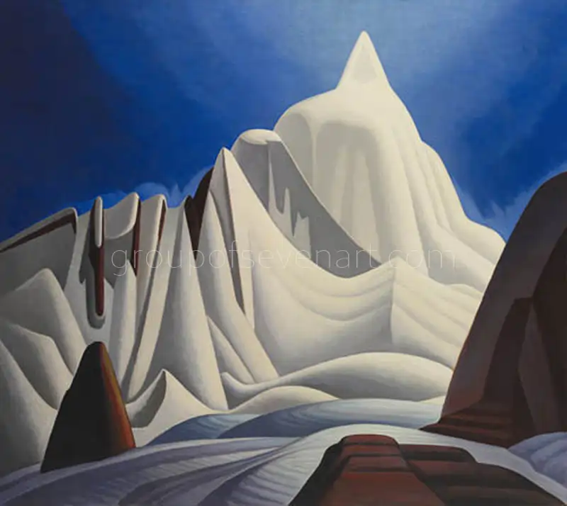 Mountains In Snow