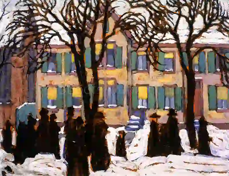 Return From Church 1919