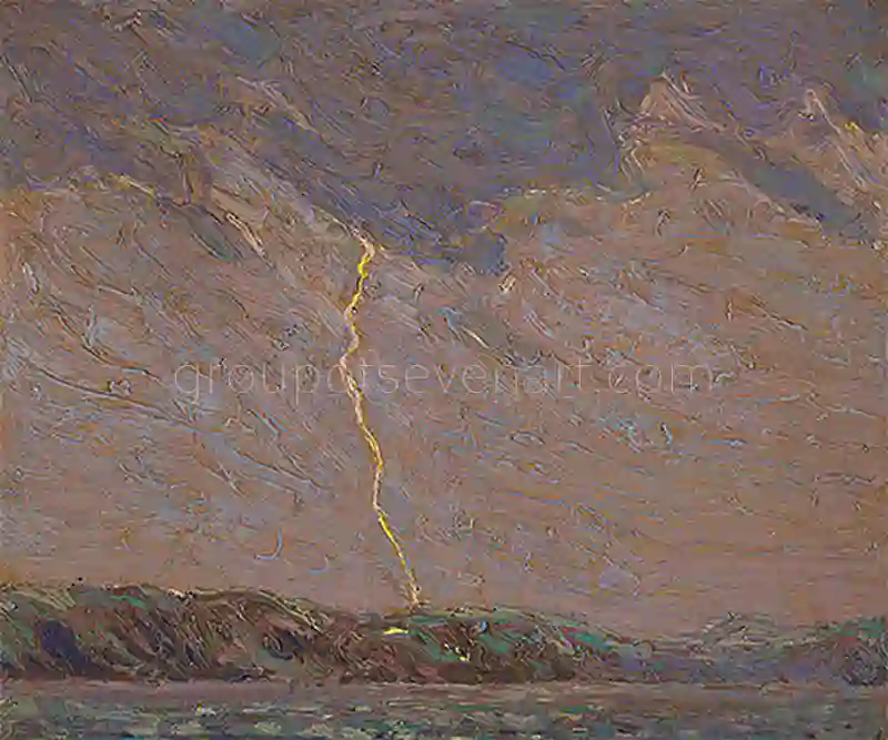 Lightning, Canoe Lake