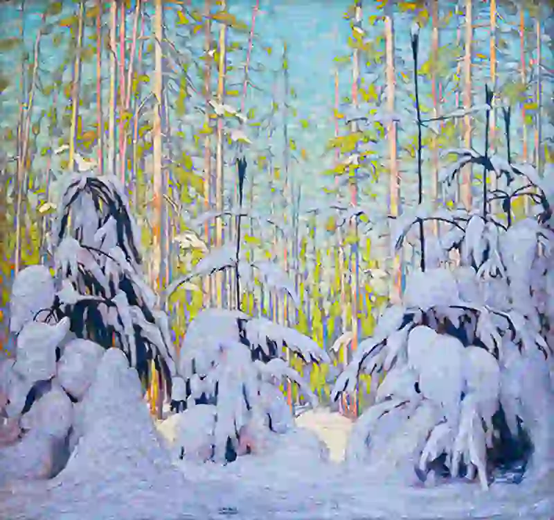Forest In Winter 1915